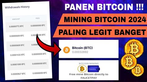 Auto Panen Bitcoin Mining Bitcoin Tercepat Gratis Ghs Terbukti