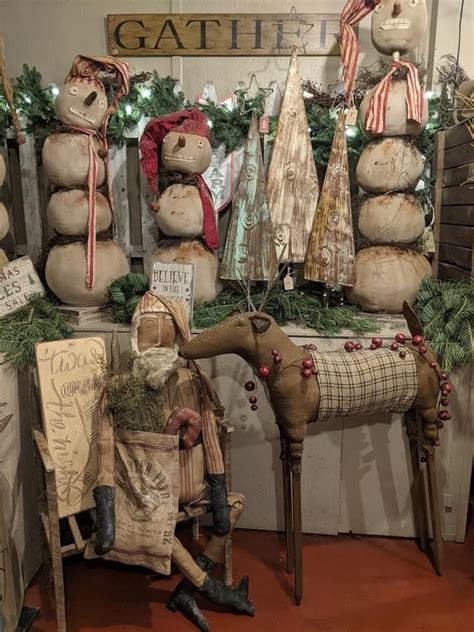 Pin By Catherine Knapp On Santas Primitive Christmas Crafts