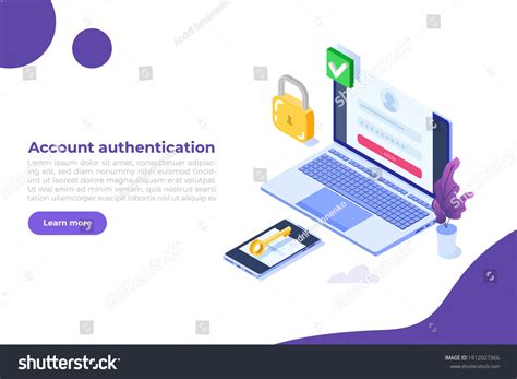 2 589 Two Factor Authentication Gambar Foto Stok Vektor Shutterstock