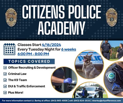 Citizens Police Academy City Of Florence Sc