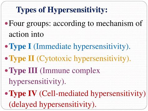 PPT - Hypersensitivity Reactions: PowerPoint Presentation, free download - ID:6708528