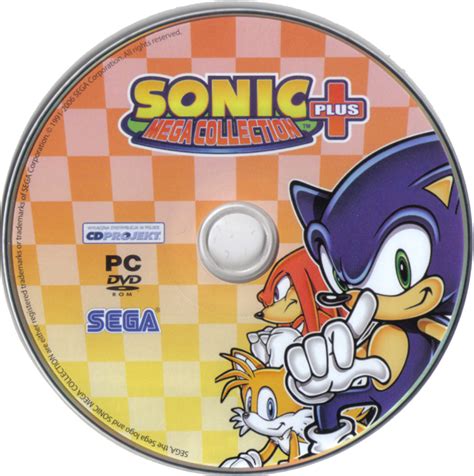 Sonic Mega Collection Plus Cover Or Packaging Material Mobygames