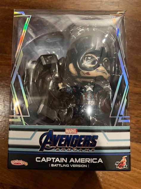 Hot Toys Cosbaby Captain America Battling Version COSB Hobbies