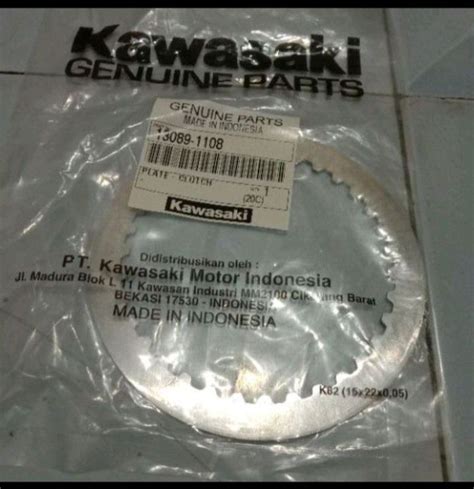 Plat Besi Gesek Kopling Klx L S Bf Original Kawasaki Lazada Indonesia