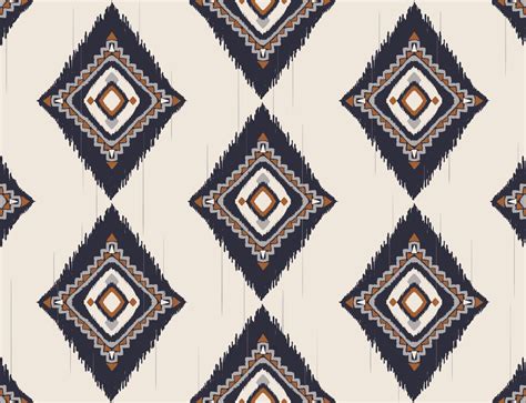 Ikat African Pattern Graphic By Parinya Maneenate Creative Fabrica