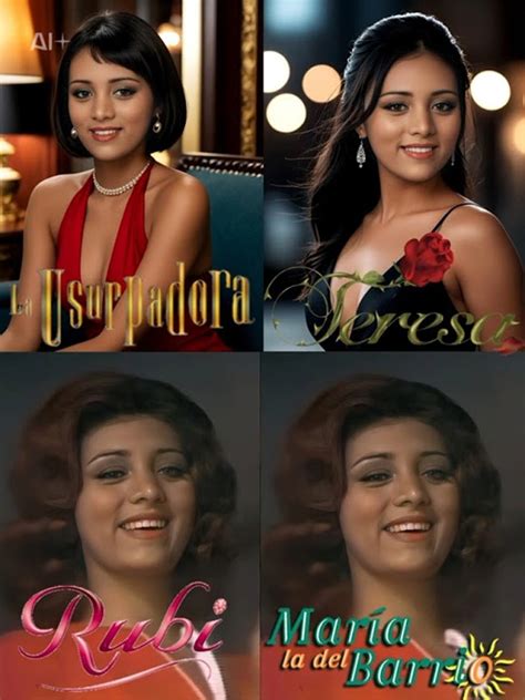 Telenovelas De Televisa La Usurpadorateresarubimaría La Del Barrio