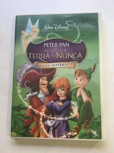 Peter Pan De Volta A Terra Do Nunca Dvd Original Usado Mercadolivre