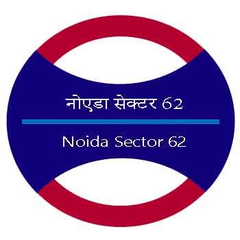 Noida Sector 62 Metro Station Route Map - Delhi Metro - YoMetro