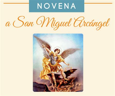 La Novena De San Miguel Arcangel Iluminaci N Digital