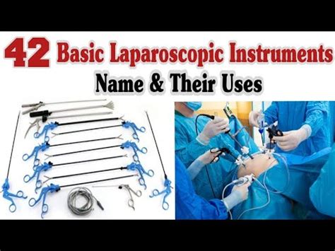 42 Basic Laparoscopic Instruments Name And Uses YouTube