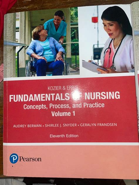 Kozier Erb S Fundamentals Of Nursing Th Ed Vol Hobbies