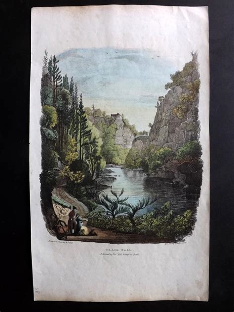 Sold Price Hill David Octavius 1820s Rare Hand Coloured Lithograph