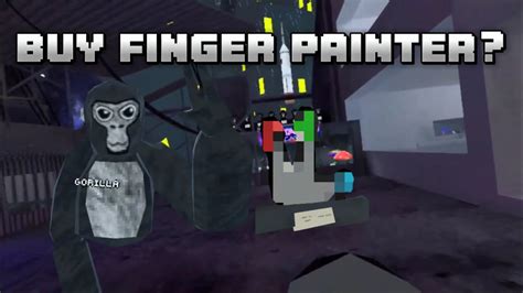 You Can Buy The Finger Painter Badge In Gorilla Tag Youtube