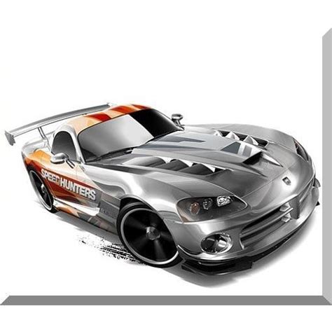 Hot Wheels Dodge Viper SRT10 ACR ZAMAC 018 HW Drift Race 236 250 2015 887961057089 On