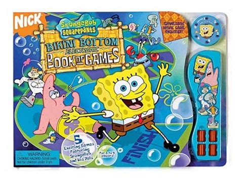 Spongebob Squarepants Bikini Bottom Electronic Book Of Games Nickelodeon Amazon Co Uk Waters