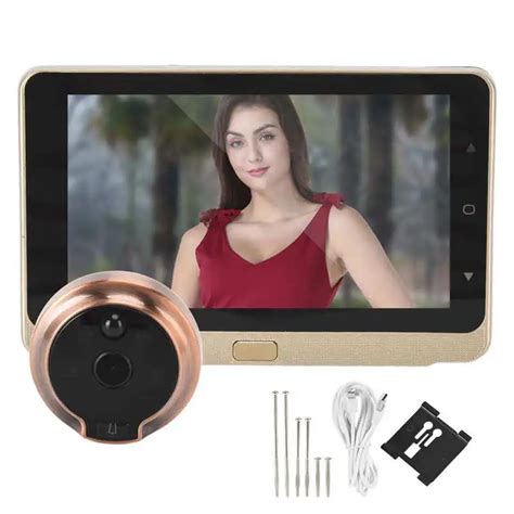 In Touch Screen Degrees Viewing Angle Smart Digital Door Viewer