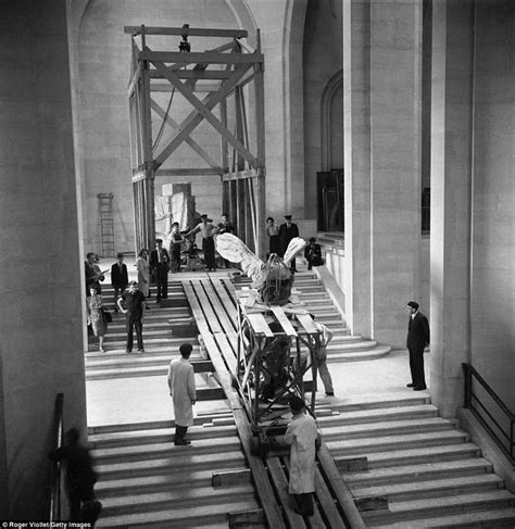 Pictured Priceless Artworks Being Returned To The Louvre After WWII