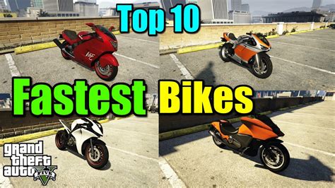 Top Fastest Bikes In Gta Story Mode Youtube