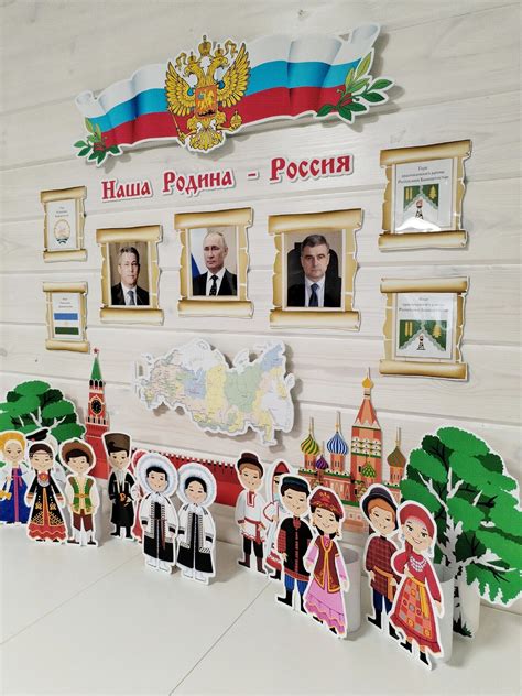 Панно на стену Многонациональная Россия / патриотизм / нации ...