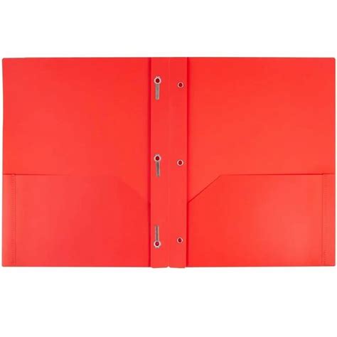 Pvc Plastic Pocket File Folder Red Size A3 At Rs 15piece In New