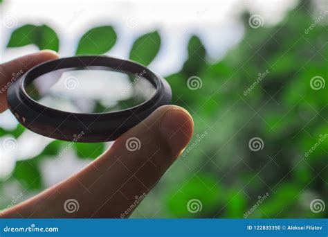 Nd filter lens stock photo. Image of filter, background - 122833350