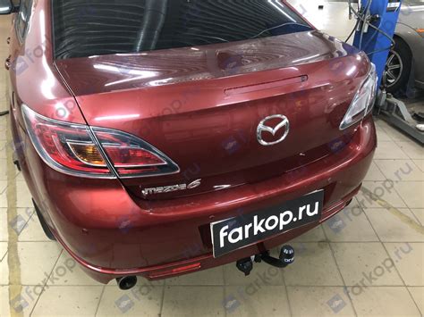 Фаркоп Oris для Mazda 6 (хетчбек, седан, универсал) 2008-2012 (Артикул ...