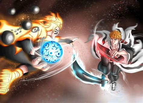 Naruto Six Paths Sage Mode Vs Ichigo Naruto Uzumaki Naruto Shippuden