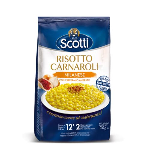 Risotto Carnaroli Milanese Riso Scotti Spa