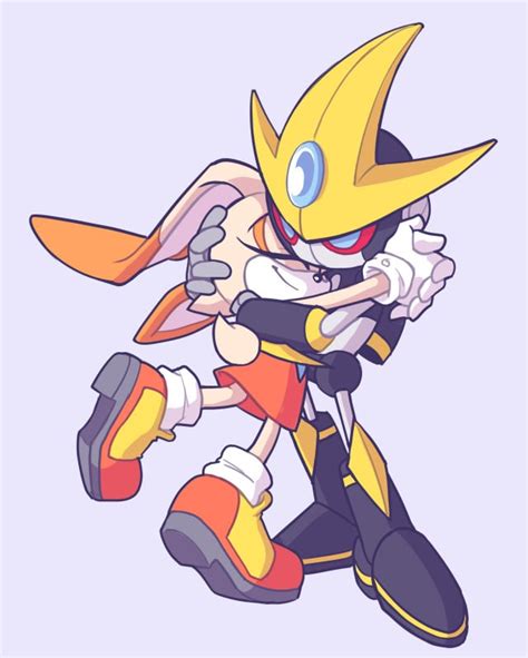 Cream And Gemerl Art By Siggiedraws Rsonicthehedgehog