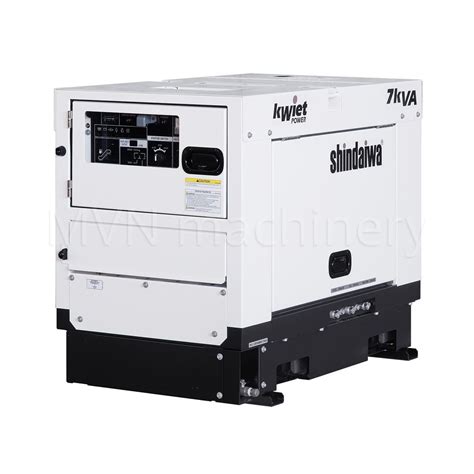 7 kVA diesel generator DGK7F (6.5 kW) use of 1 & 3 phases