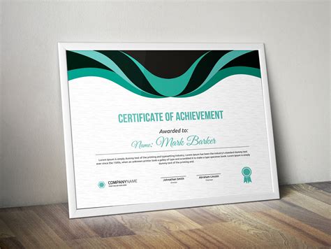 Certificate Stationery Templates Creative Market