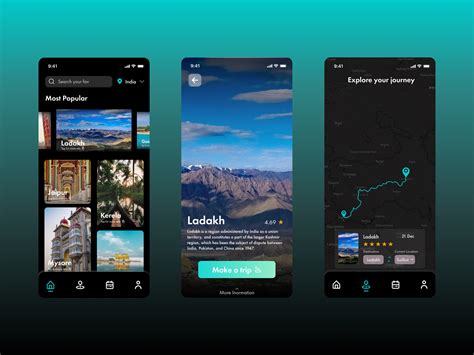 Travelling App UI By Aayush Chouhan On Dribbble