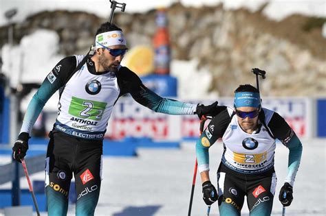 Mondiaux De Biathlon L Quipe De France Remporte Le Relais Masculin