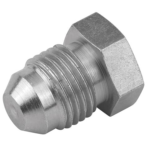 12 Jic Male Solid Plug 37 Cone Shepherd Hydraulics