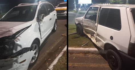 Carro De Brusque Se Envolve Em Acidente Na Sc 108 Em São João Batista