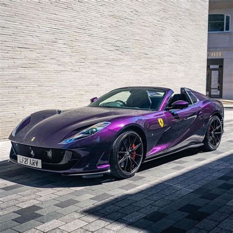 Ferrari Fan Page On Instagram 812 Gts In Viola Hong Kong💜 Definitely