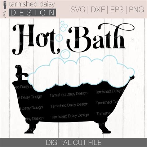 Hot Bath Svg Bathroom Sign Svg Bathtub Bubbles Svg Etsy My XXX Hot Girl