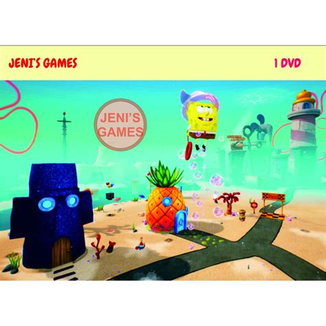 Jual DVD Games Spongbob Battle For Bikini Bottom Rehydrated Shopee Indonesia