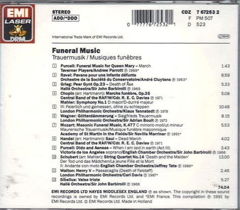 Various - Funeral Music - Amazon.com Music