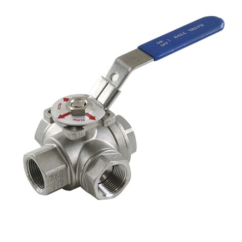 3 Way Ball Valve With Mounting Pad L Type Buy 3PC Ball Valve Mini