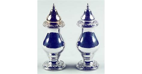 Melrose Sterling Hollowware Salt And Pepper Set By Gorham