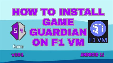 How To Install Game Guardian V F Vm Youtube