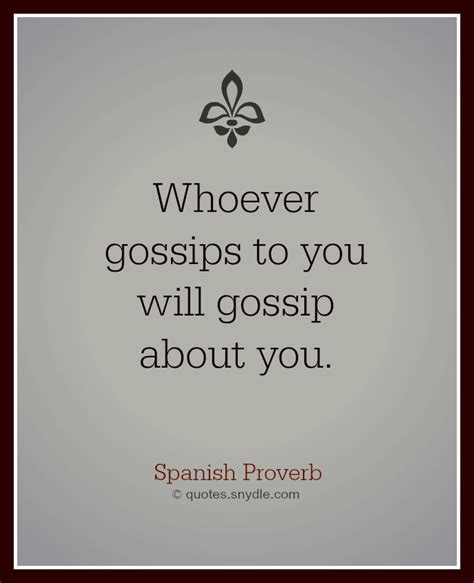 Quotes about Gossip with Images - Quotes and Sayings