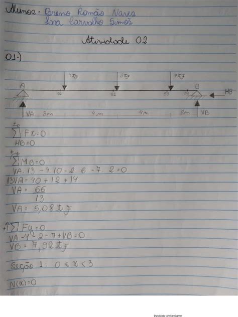 Teoria Lista 2 Teoria Das Estruturas 1