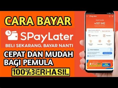 Cara Membayar Shopeepay Later Bayar Spaylater Mudah Dan Cepat YouTube