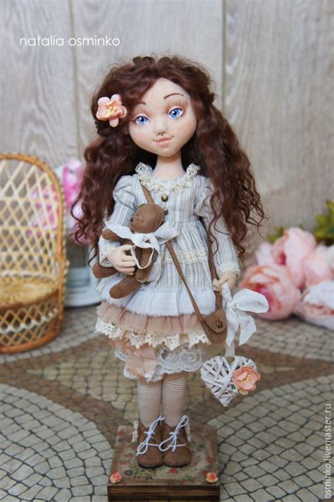 Юлия. Текстильная подвижная кукла. Бохо | Art dolls, Ooak, Dolls