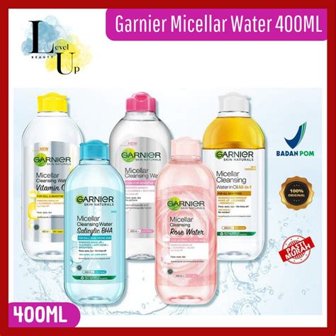 Jual Garnier Micellar Water All Varian Ml Pink Salicylic Bha