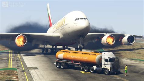 Emirates Airbus A380 Crashes With Oil Tanker During Emergency Landing