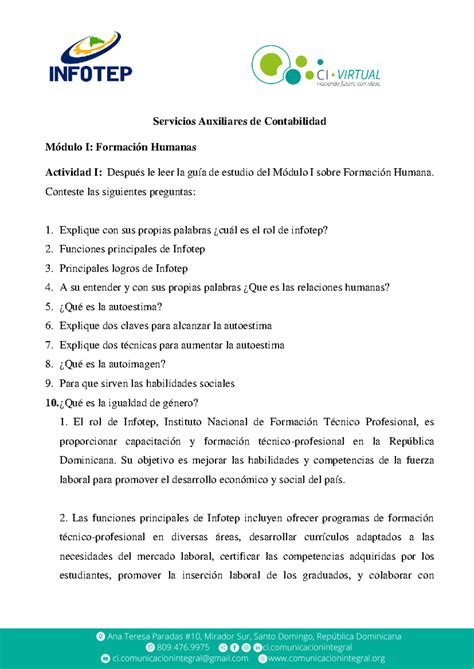 Actividad Del M Dulo I Redes Sociales Servicios Auxiliares De