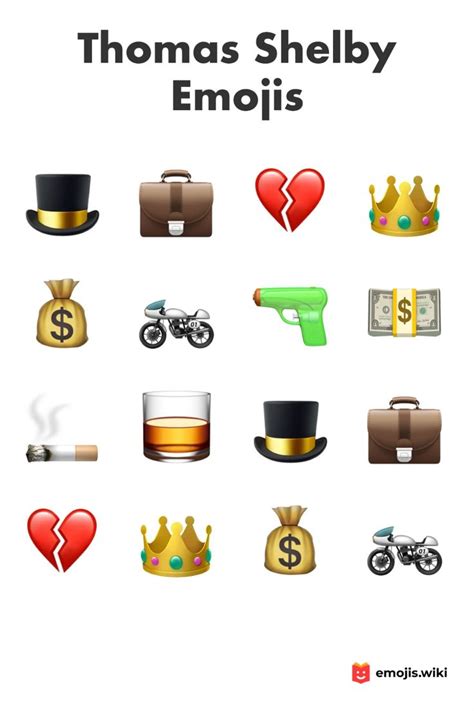 🎩💼 Thomas Shelby Emojis Emoji Shelby Thomas